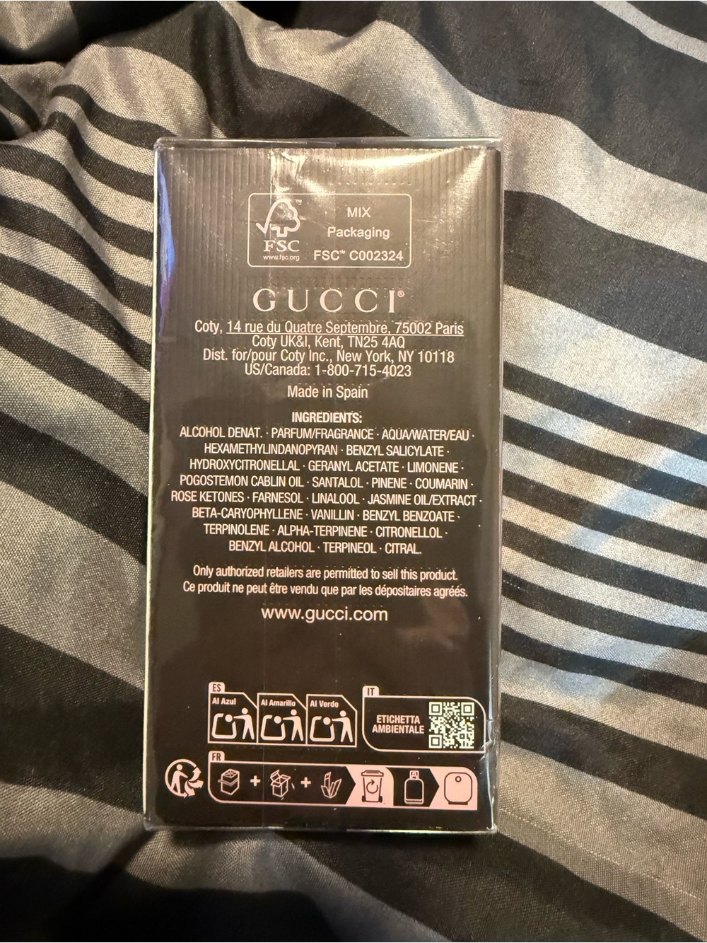 Gucci Flora Perfume 1.0 oz Fragrance Box in plastic - Picture 2 of 2